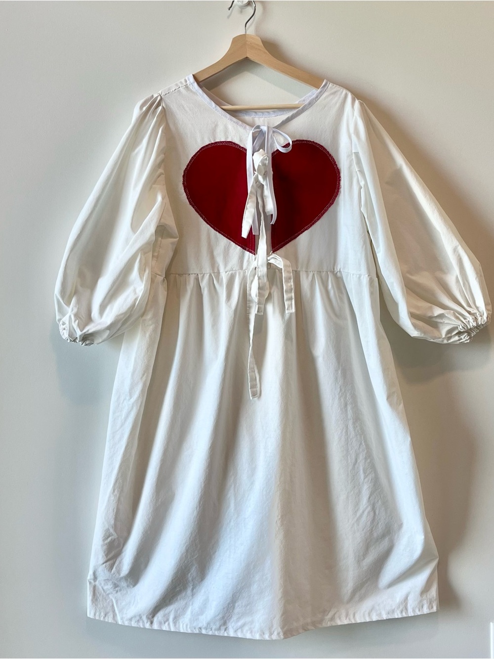 Mended Heart | Handmade Split Heart Cottage Dress SKU 06192 - Picture 3 of 16